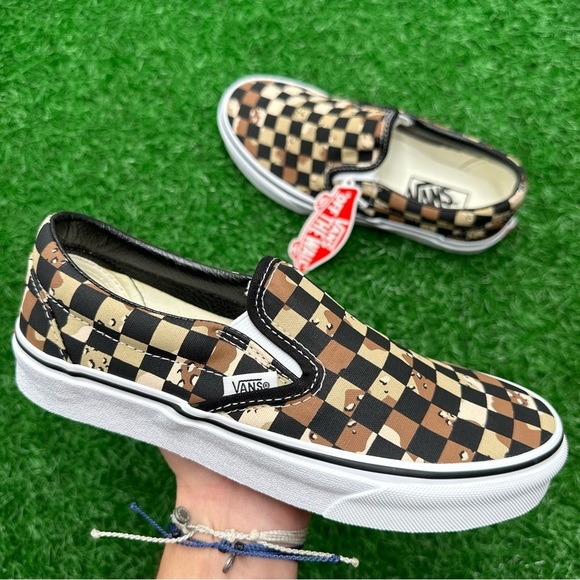 Vans Shoes - Vans Classic Slip On Camo Desert tags have been removed and‎ worn a few times